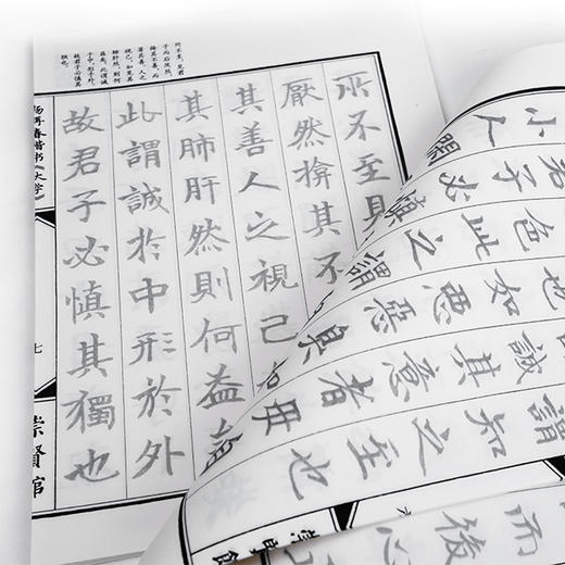 【申怡推荐】杨再春楷书《大学》宣纸字帖 商品图3