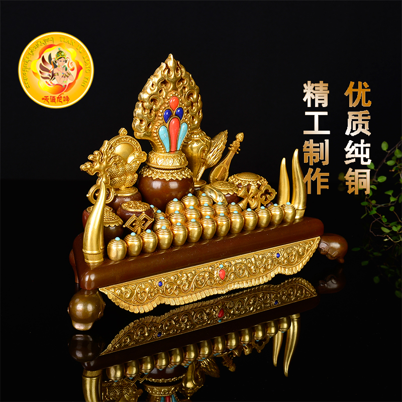 銅製品 ひょうたん塔 仏教の宝物 置物