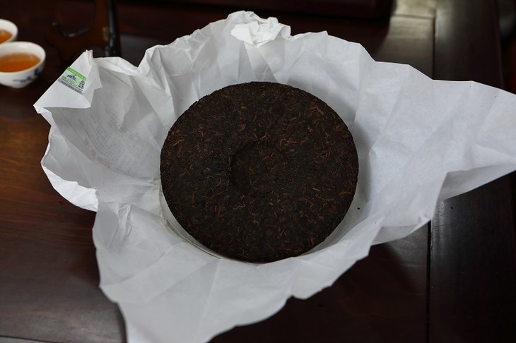 高傲2019年岁月藏香普洱茶熟茶