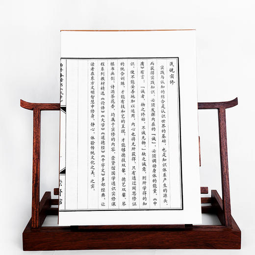 【申怡推荐】杨再春楷书《大学》宣纸字帖 商品图4