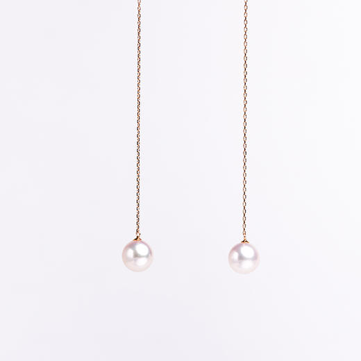 律动系列【流星】Akoya珍珠耳饰/经典作品 商品图5