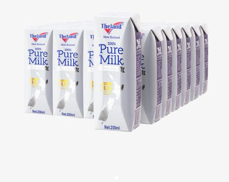 0全脂牛奶 250ml*24原箱