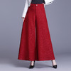 XTY8902 阔腿裙裤女2020春秋新款时尚宽松显瘦九分裤大脚a字休闲裤子 商品缩略图0