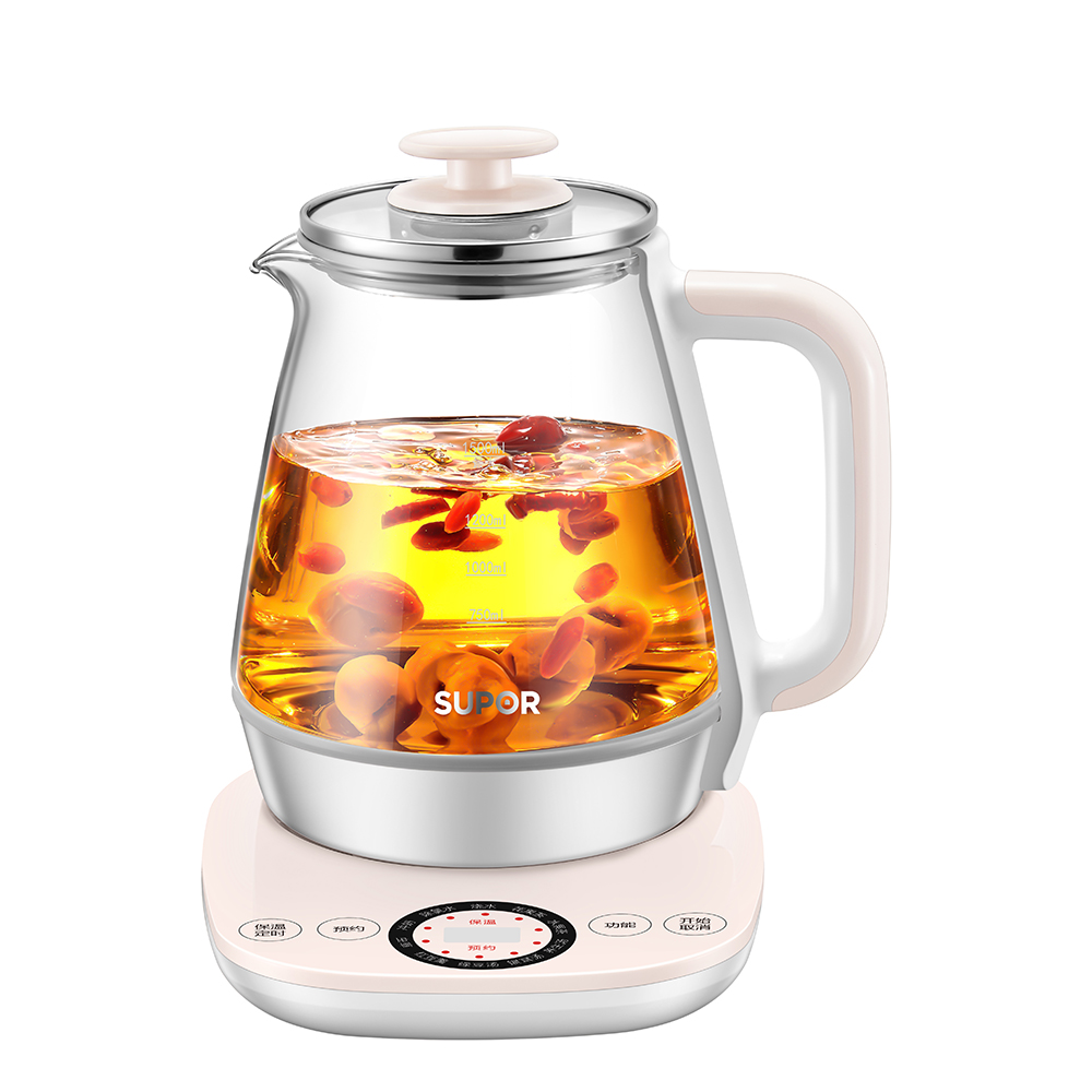 苏泊尔（SUPOR） 养生壶SW-15Y12全自动加厚玻璃煮茶壶多功能家用养生壶电热水壶  1.5L