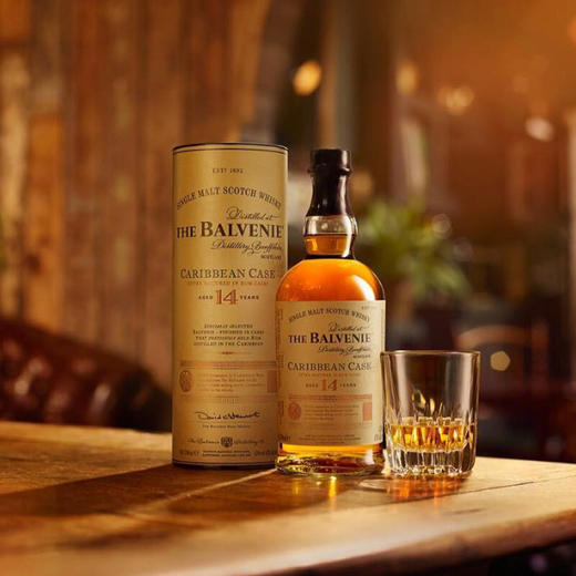 苏格兰百富加勒比桶单一麦芽威士忌14年陈酿700ml