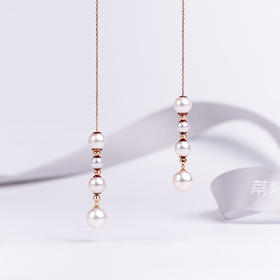 律动系列【流星】Akoya珍珠耳饰/经典作品