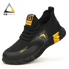 劳保鞋男安全工作鞋防砸防刺穿橡胶底舒适耐磨飞织网面四季款防护功能鞋 【舒适耐磨潮流款】 商品缩略图3