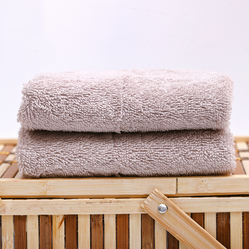 维也纳定制 | 纯棉紫色面巾  1条装 40*75cm