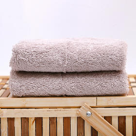 维也纳定制 | 纯棉紫色面巾  1条装 40*75cm