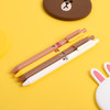 KACO学生8只装中性笔LINE FRIENDS周边黑色学生办公文具文创 商品缩略图0