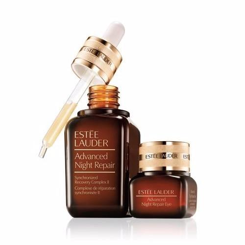 【精品推荐】【香港直邮】Estee Lauder /雅诗兰黛 小棕瓶ANR面部修护精华露50ml+眼霜15ml套装 商品图0