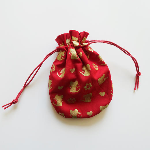 HUJI祤集Pippin收纳袋风の花爱心小金鼠 商品图3