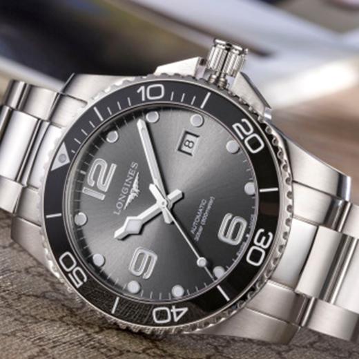 浪琴 Longines 康卡斯潜水系列自动机械男表 L3.781.4.76.6 商品图1