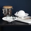 膳佳家居现代创意飞碟咖啡杯马卡龙色北欧轻奢水杯下午茶杯碟套装 商品缩略图5