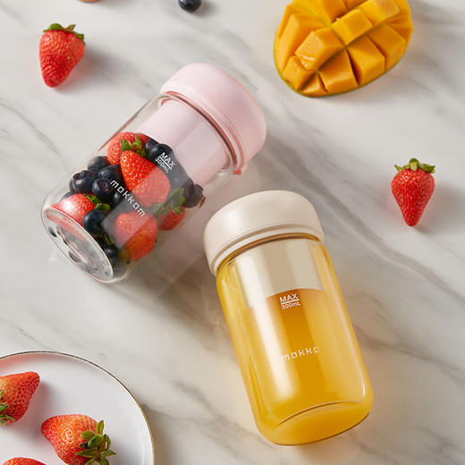 mokkom便携式旅行榨汁杯小型无线迷你果汁杯家用榨汁机学生宿舍