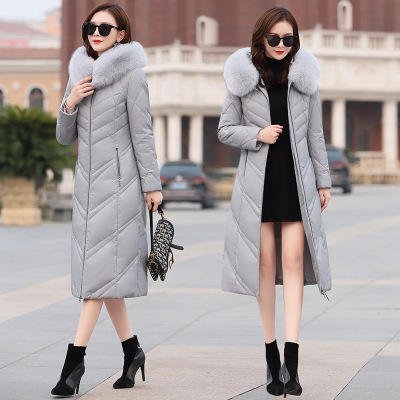 NQS-蔓9907冬装新款海宁真皮羽绒服 商品图0