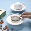 膳佳家居现代创意飞碟咖啡杯马卡龙色北欧轻奢水杯下午茶杯碟套装 商品缩略图0