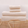 无印染纯棉裸色 柔软蓬松 面巾浴巾 组合套装 商品缩略图0