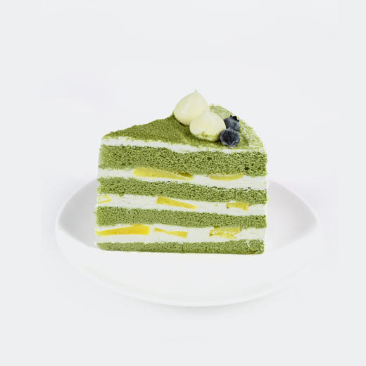 【抹茶裸蛋糕】 黄桃夹心 生日蛋糕 商品图3