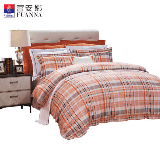 富安娜 北欧记忆床单四件套 203*229cm 1.5米床 商品图0