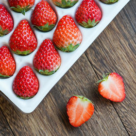 【限时特惠】建德·红颜草莓（中果*2盒+大果*1盒）饱满新鲜，酸甜平衡，草莓香浓郁
