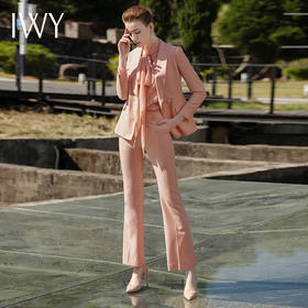 IWY/肉色职业西装日常通勤工作服201004C1+P3+B1