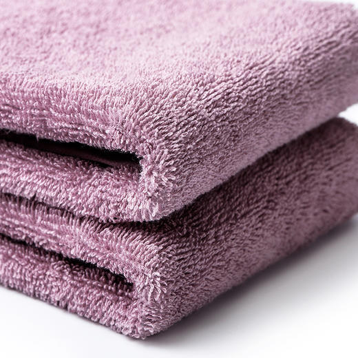 维也纳定制 | 纯棉紫色面巾  1条装 40*75cm 商品图4