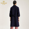 【100%绵羊毛】乔万尼冬季流行羊毛大衣时尚直筒毛呢大衣女中长款外套EN4A793 商品缩略图2