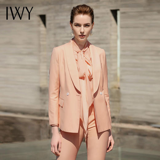 IWY/肉色职业西装日常通勤工作服201004C1+P3+B1 商品图3