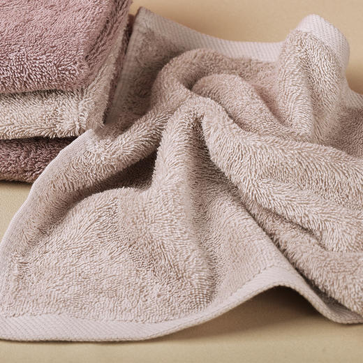 维也纳定制 | 纯棉洗脸巾 毛巾方巾  3条装 32*32cm（双色可选） 商品图5