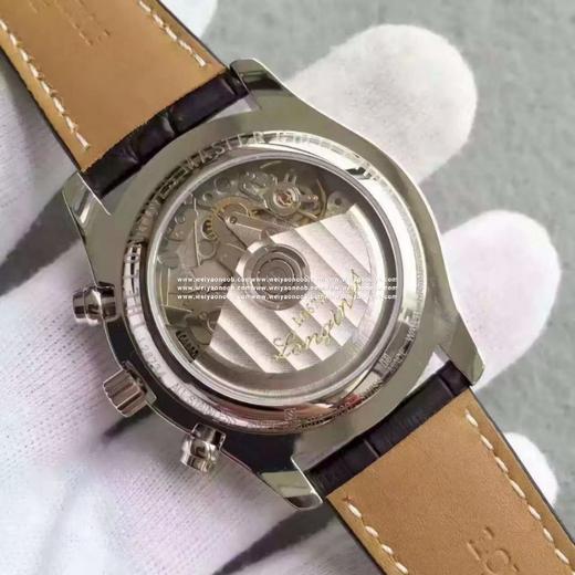 JF浪琴名匠原单，型号：L2.693.4.78.3，44毫米,男士，透底，ETA A07.231全自动机械，动力储备46小时， 商品图13