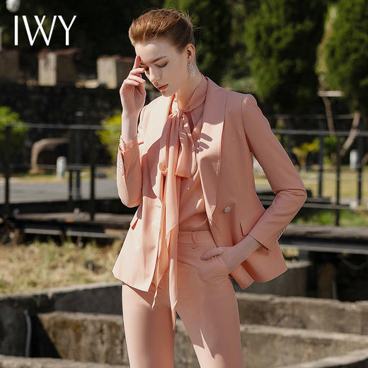 IWY/肉色职业西装日常通勤工作服201004C1+P3+B1 商品图1