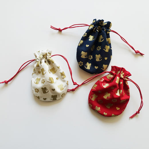 HUJI祤集Pippin收纳袋风の花爱心小金鼠 商品图0