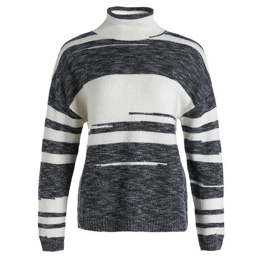 乔万尼上衣女羊毛衫冬季时尚高领打底衫打底毛衣EN4M801 商品图4