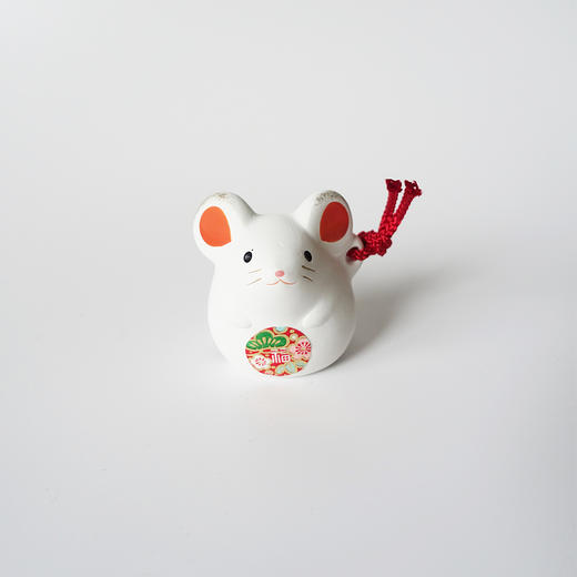 HUJI祤集挂件风の花福字鼠铃铛 商品图1