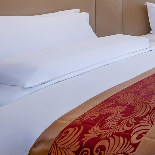 维也纳 专利理疗记忆枕芯专用枕套 全棉透气 精梳贡缎 48*109cm（单个装） 商品图2