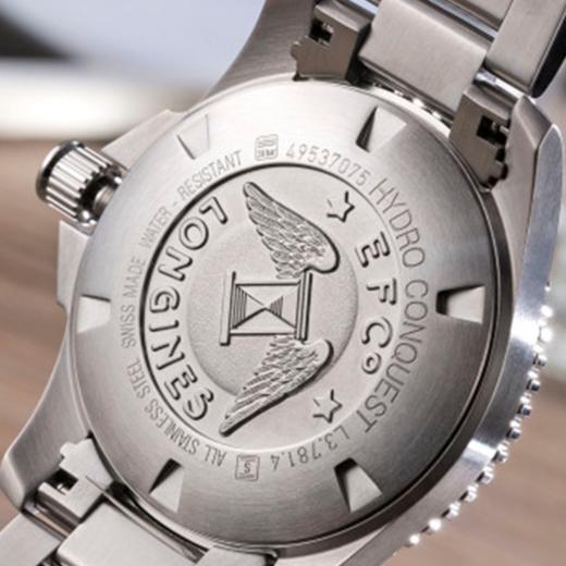 浪琴 Longines 康卡斯潜水系列自动机械男表 L3.781.4.76.6 商品图3
