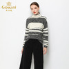 乔万尼上衣女羊毛衫冬季时尚高领打底衫打底毛衣EN4M801 商品缩略图1