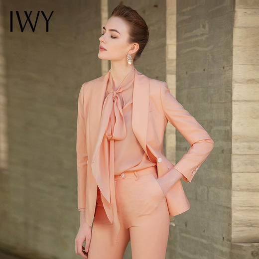 IWY/肉色职业西装日常通勤工作服201004C1+P3+B1 商品图4