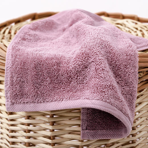 维也纳定制 | 纯棉洗脸巾 毛巾方巾  3条装 32*32cm（双色可选） 商品图6