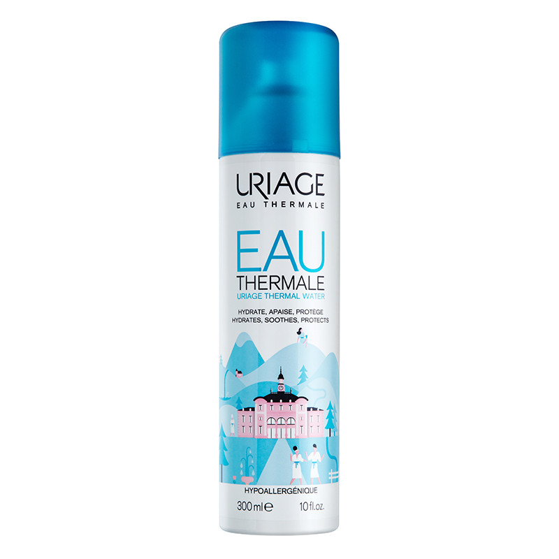 URIAGE/依泉 舒缓保湿喷雾 300ML 天然等渗活泉水,富含矿物质和微量元素,舒缓修复,为肌肤提供所需水分,舒缓修护干燥泛红“空调肌”和“屏幕肌”JPY带授权招加盟代理