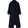 【100%绵羊毛】乔万尼冬季流行羊毛大衣时尚直筒毛呢大衣女中长款外套EN4A793 商品缩略图4