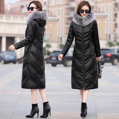 NQS-蔓9907冬装新款海宁真皮羽绒服 商品图2