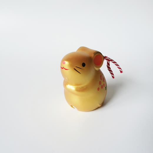 HUJI祤集挂件风の花小金鼠铃铛 商品图0