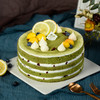 【抹茶裸蛋糕】 黄桃夹心 生日蛋糕 商品缩略图0