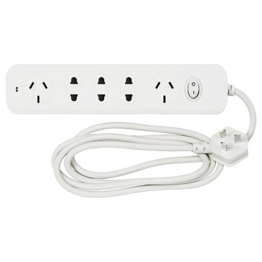 【积分商品】宜家科普拉五路插座1.5米 商品图0