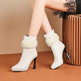 OLD-D955秋冬季细跟时尚百搭中筒靴