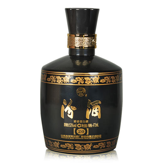 汾酒金奖(20)黑坛清香型白酒53度475ml/1瓶/2瓶 商品图1