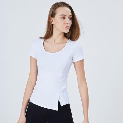 【断码捡漏】卡益短袖上衣K03383女士瑜伽服健身服 商品图2