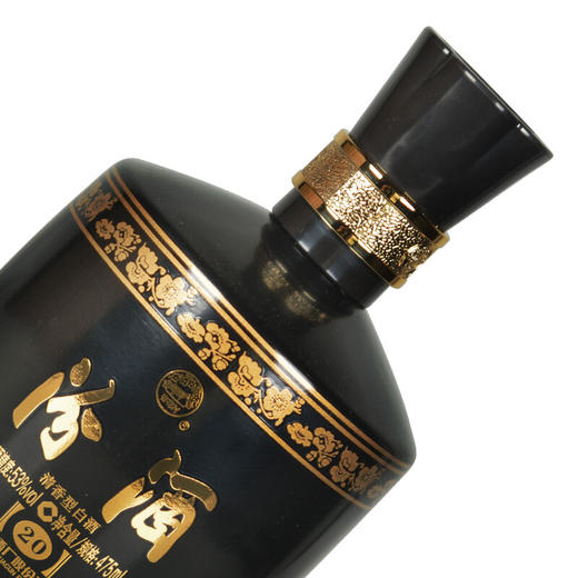 汾酒金奖(20)黑坛清香型白酒53度475ml/1瓶/2瓶 商品图3